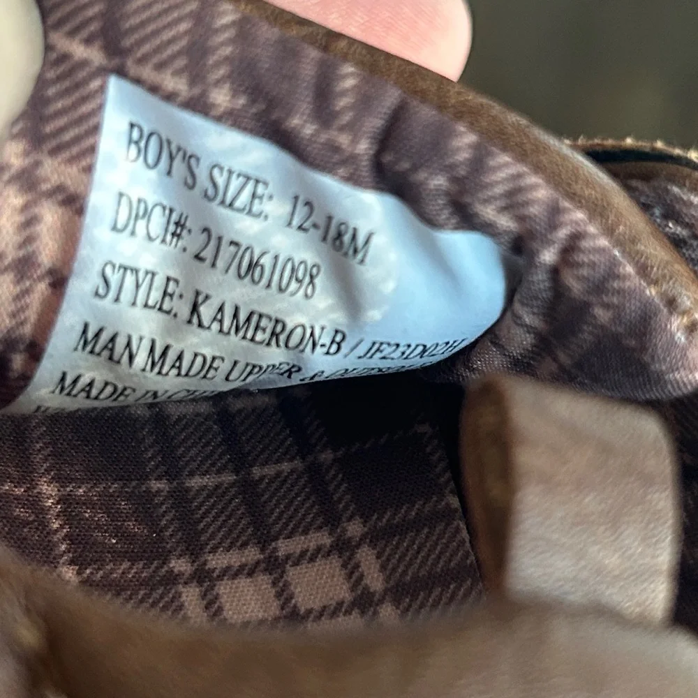 Carter's Brown Baby Walker Shoes
